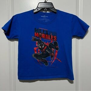Marvel Gamerverse Boys “Miles Morales” SS T Shirt in Blue/Red